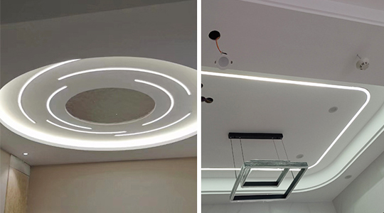 LED الألومنيوم الملفات الشخصية